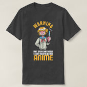 May Spontaneously Talking About Anime Funny Anime Tシャツ (デザイン正面)