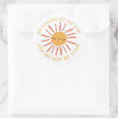 May Sunshineあなたのハートシール ラウンドシール (バッグ)