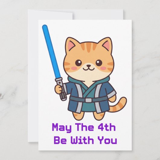May the 4th Be With You 招待状 (正面)