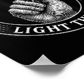 May The Bridges I Burn Light The Way Motivational ポスター (角)