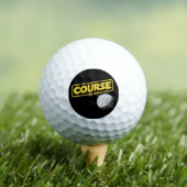 May The Course Be With You Funny Golf Golfing ゴルフボール (インサイチュ 木)