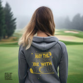 May the Course Be With You Funny Golf Tシャツ