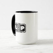 May the Flop Be With You - poker et cinéma マグカップ (正面左)