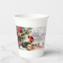 May you always be protected by God's love  紙コップ