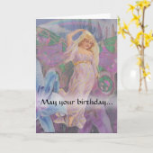 May Your誕生日 カード (黄色い花)