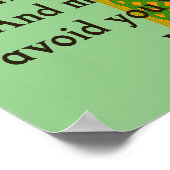 May Your Blessings Outnumber - Irish Quote  ポスター (角)