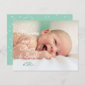 May Your Christmas Card(日のクリスマスカード) シーズンカード (正面/裏面)