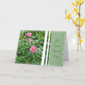 May Your Heart Be Full - Birthday Card カード (黄色い花)