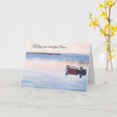 May Your Heart Find Peace Sympathy/Thinking of You カード (黄色い花)