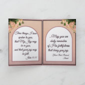 May Your Joy Be Filled Birthday  カード (内部)