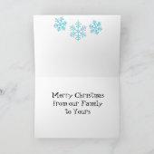 May Your Season be Bright Christmas Card シーズンカード (内部)