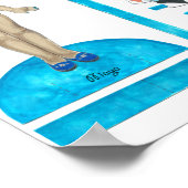 MayaおよびRoxie紙ドールセット – ま遊たはディスプレイ ポスター (角)