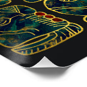 Mayaカレンダーグリフコンポジション ポスター (コーナー)