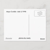 Mayaポストカード ポストカード (裏面)