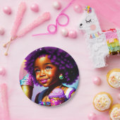 MAYAメレンテッド誕生日プレート ペーパープレート (パーティー)