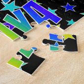 「MAYA」名、おもしろい「ハッピーバースデー」 ジグソーパズル (側面)