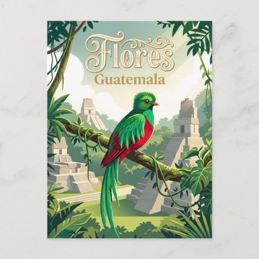 Maya Biosphere Reserve Guatemala ポストカード (正面)