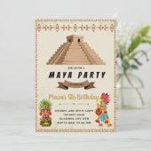 Maya birthday celebration invite 招待状 (スタンド正面)