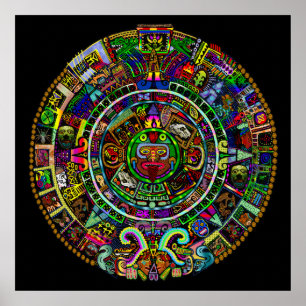Maya Calendar by Myztico ポスター