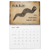 Maya Culture & Art Calendar カレンダー (3月 2026)