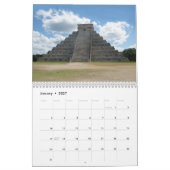Maya Culture & Art Calendar カレンダー (1月 2027)