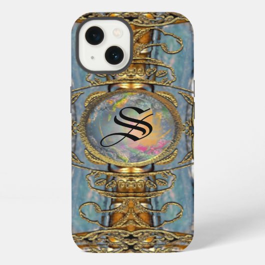 Maya Flond ヴィクトリアンモノグラム iPhoneケース (裏面)