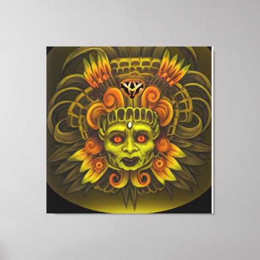 mayan61 キャンバスプリント (正面)