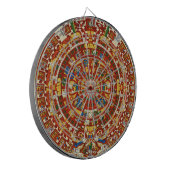 Mayan Calendar Dart Board - Maya - アステカ Dartboard ダーツボード (正面左)