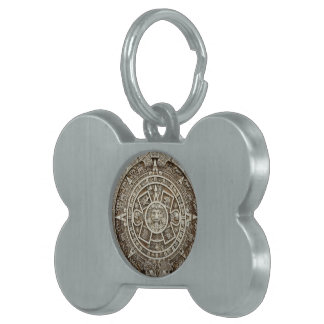 Mayan Calendar Pet ID tag ペットネームタグ