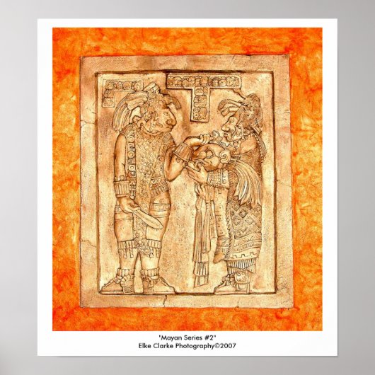 Mayan Carvingsフォトシリーズ#2 ポスター (正面)