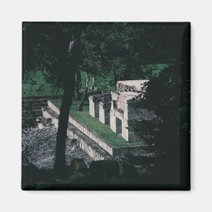 Mayan City of Copan N.W.ホンジュラス写真デザイン マグネット
