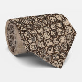 Mayan Hieroglyphs ネクタイ (ロール)