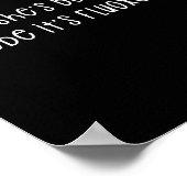 Maybe She's Born With It Maybe It's Fluoxetine Fun ポスター (角)