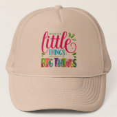 Maybe The Little Things Are Actually The Big Thing キャップ (正面)