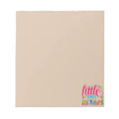 Maybe The Little Things Are Actually The Big Thing ノートパッド (正面)