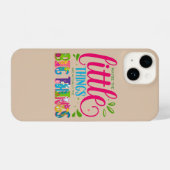 Maybe The Little Things Are Actually The Big Thing iPhoneケース (裏面横)