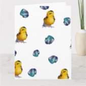 Maybelline Hatched Cloth Easter Napkins カード (正面)