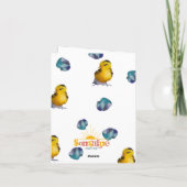 Maybelline Hatched Cloth Easter Napkins カード (裏面)