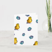 Maybelline Hatched Cloth Easter Napkins カード (正面)