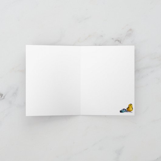 Maybelline Hatched Cloth Easter Napkins カード (内部)