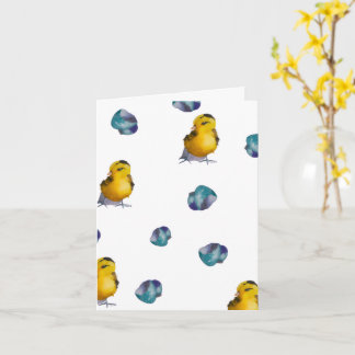 Maybelline Hatched Cloth Easter Napkins カード