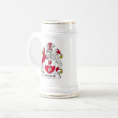 Maycockの家紋 ビールジョッキ (正面左)