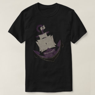 maydazeのいかり tシャツ