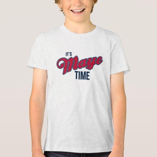 Maye Fan Boy's Tee | Game Day Football トライブレンドＴシャツ (正面)