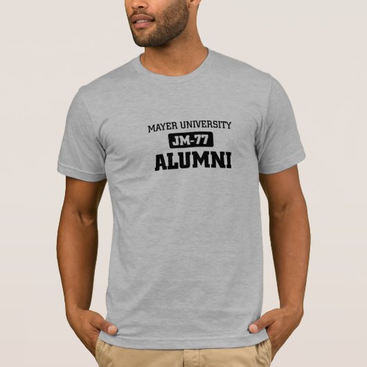 Mayer大学卒業生 Tシャツ (正面)
