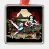 "Mayet"のエジプトの女神の天使のオーナメント メタルオーナメント (正面)