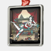 "Mayet"のエジプトの女神の天使のオーナメント メタルオーナメント (左)