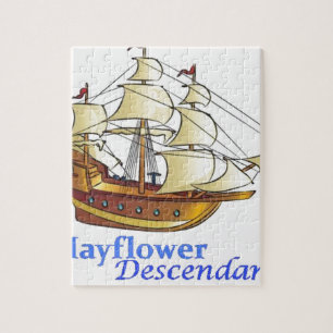 Mayflowerの子孫の帆船 ジグソーパズル