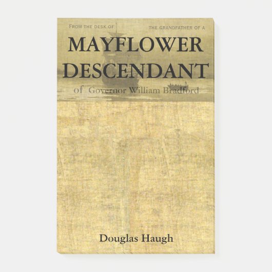 Mayflowerの子孫の親類 ポストイット (正面)