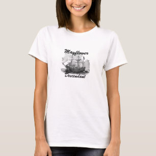 Mayflowerの子孫は結合します! Tシャツ